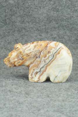 Bear Zuni Fetish Carving - Reynold Lunasee
