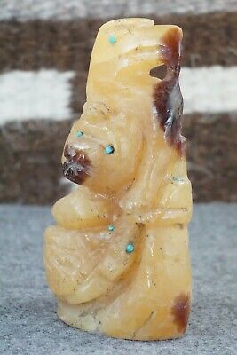 Multi Direction Zuni Fetish Carving - Jerrold Lahaleon