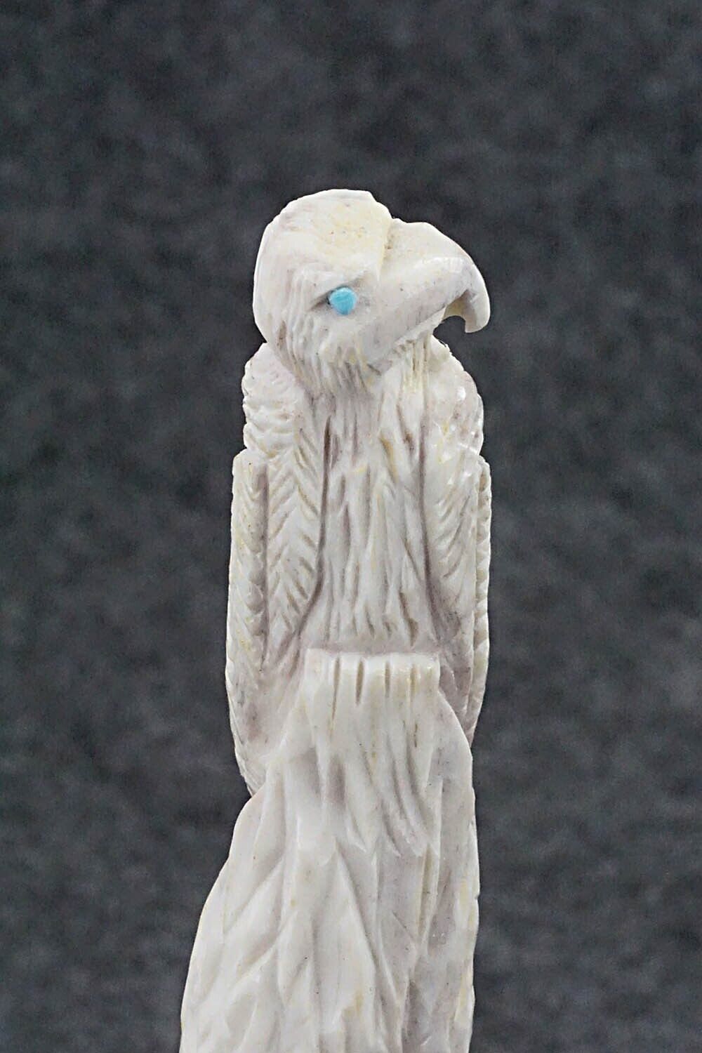 Eagle Zuni Fetish Carving - Mike Tucson