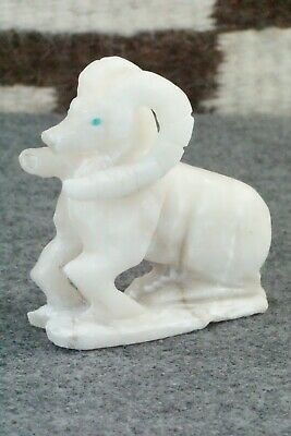 Ram Zuni Fetish Carving - Jerrold Lahaleon