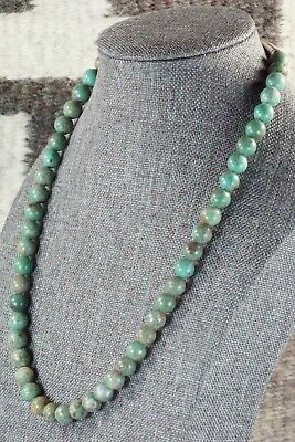 Turquoise & Sterling Silver Necklace - Navajo