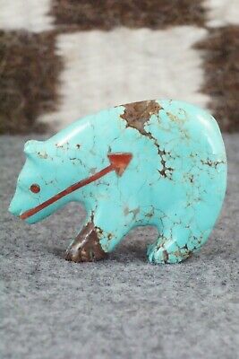 Bear Zuni Fetish Carving - Andres Quandelacy