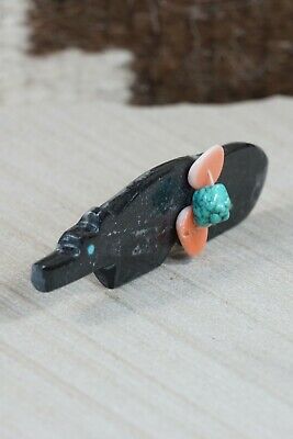 Bear Zuni Fetish Carving - Bernard Laiwakete