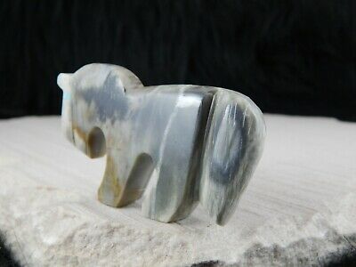 Horse Zuni Fetish Carving - Kenric Laiwakete - High Lonesome Trading