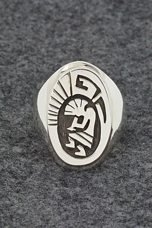 Sterling Silver Ring - Calvin Peterson - Size 9.5
