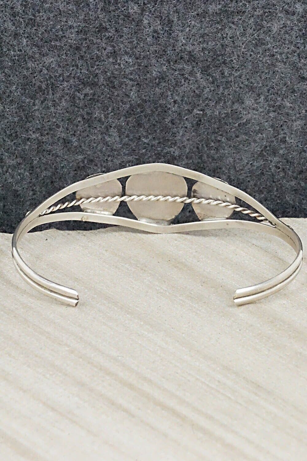 Turquoise & Sterling Silver Bracelet - Janice Spencer