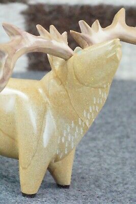 Caribou Zuni Fetish Carving - Enrike Leekya