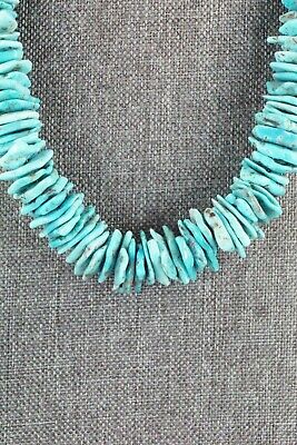 Turquoise & Sterling Silver Necklace - Louise Joe - High Lonesome Trading