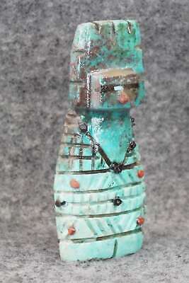 Corn Maiden Zuni Fetish Carving - Carl Etsate