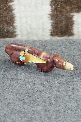 Mountain Lion Zuni Fetish Carving - Peter Gasper