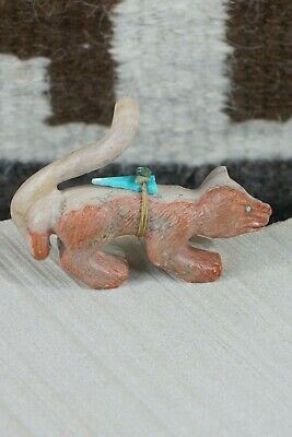 Mountain Lion Zuni Fetish Carving - Douglas Martza - High Lonesome Trading