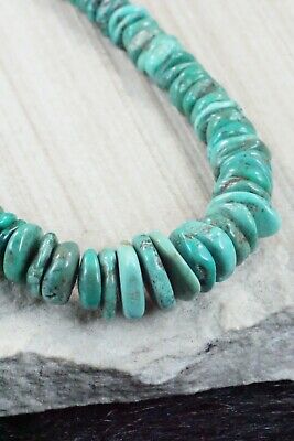 Turquoise & Sterling Silver Necklace - Navajo
