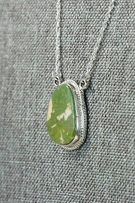 Navajo Turquoise & Sterling Silver Necklace - Annie Spencer