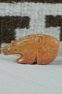 Bear Zuni Fetish Carving - Ronnie Lunasee - High Lonesome Trading