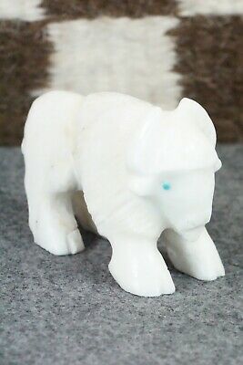 Buffalo Zuni Fetish Carving - Derrick Kaamasee