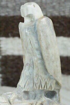 Eagle Zuni Fetish Carving - Allison White