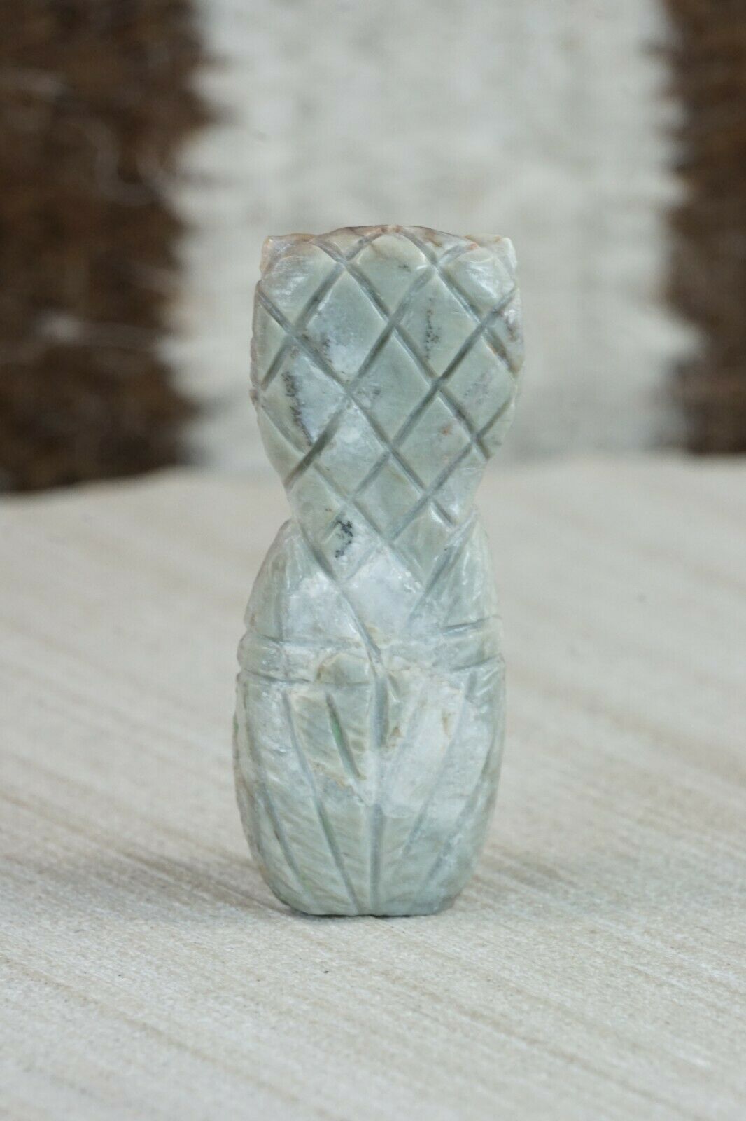 Owl Zuni Fetish Carving - Jonas Hastito