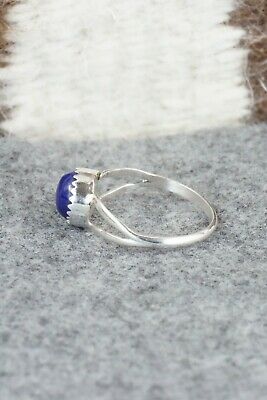 Lapis and Sterling Silver Ring - Robert Martinez - Size 7