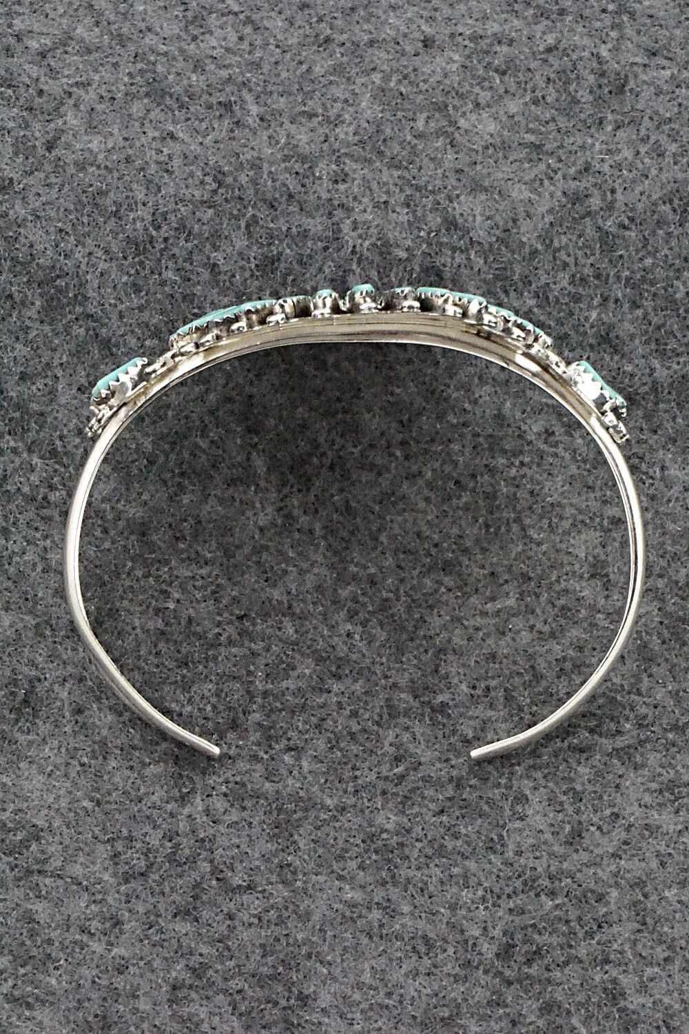 Turquoise & Sterling Silver Bracelet - Nathaniel Nez