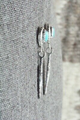 Turquoise & Sterling Silver Earrings - Judy Largo