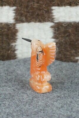Humming Bird Zuni Fetish Carving - Justin Red Elk