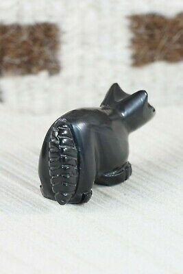 Wolf Zuni Fetish Carving - Jeffery Yunie - High Lonesome Trading