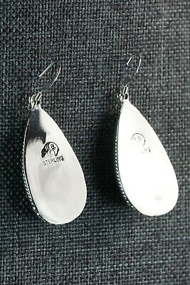 Navajo Turquoise & Sterling Silver Earrings - Sharon McCarthy