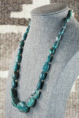 Navajo Turquoise Nugget Necklace - Native American - High Lonesome Trading
