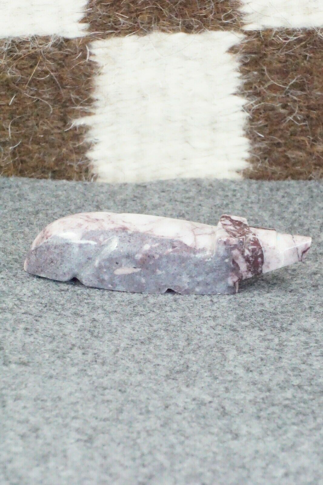 Bear Zuni Fetish Carving - Abby Panteah - High Lonesome Trading