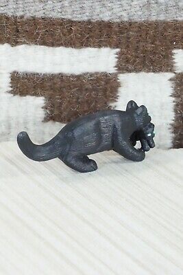 Mountain Lion Zuni Fetish Carving - Colin Weeka