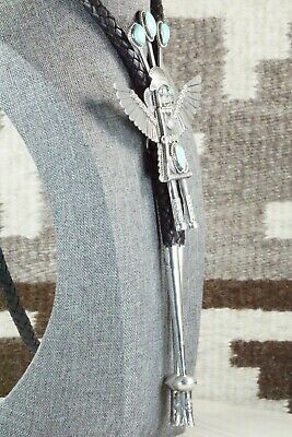 Turquoise & Sterling Silver Bolo Tie - Garret Hale