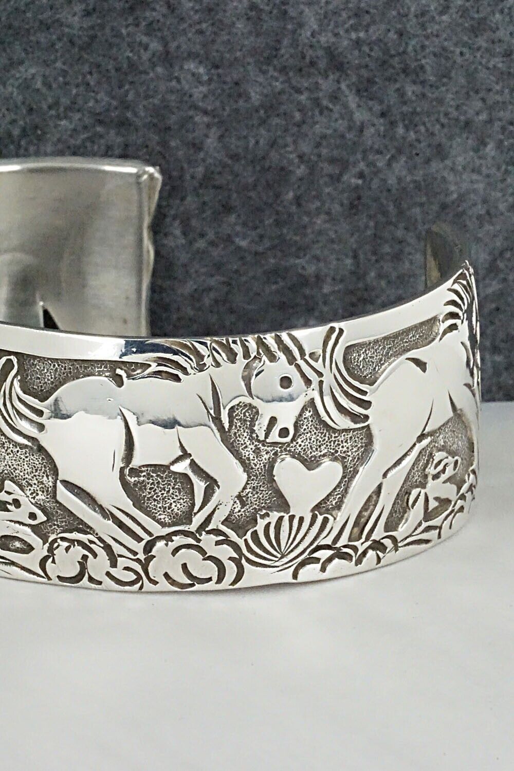 Sterling Silver Bracelet - Lloyd Becenti