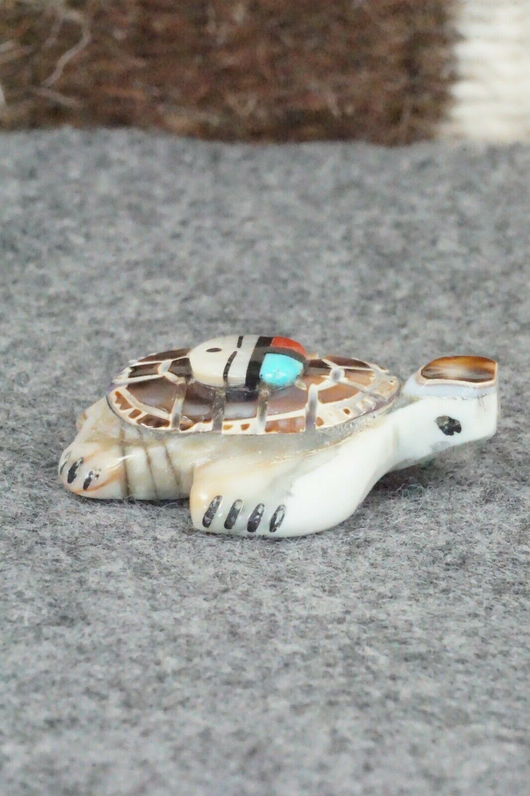 Turtle Zuni Fetish Carving - Darrin Boone