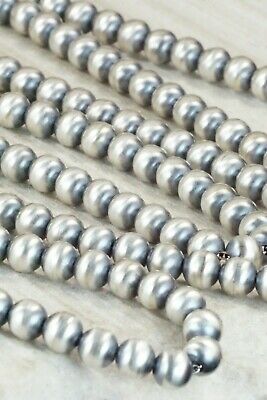 Sterling Silver Navajo Pearl Necklace - Jan Mariano