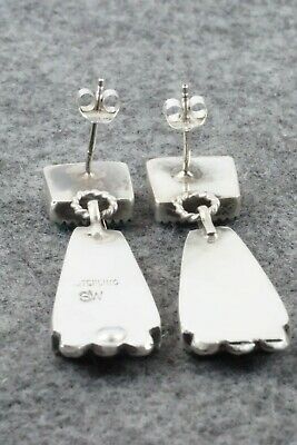 Turquoise & Sterling Silver Earrings - Selina Warner