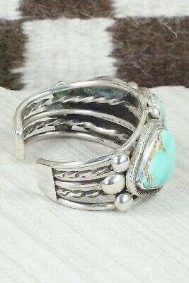 Turquoise & Sterling Silver Bracelet - Rick Martinez