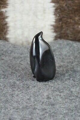 Penguin Zuni Fetish Carving - Calvert Bowannie