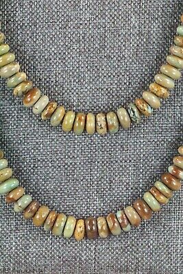 Turquoise & Sterling Silver Necklace - Navajo