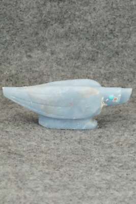 Eagle Zuni Fetish Carving - Ronnie Lunasee