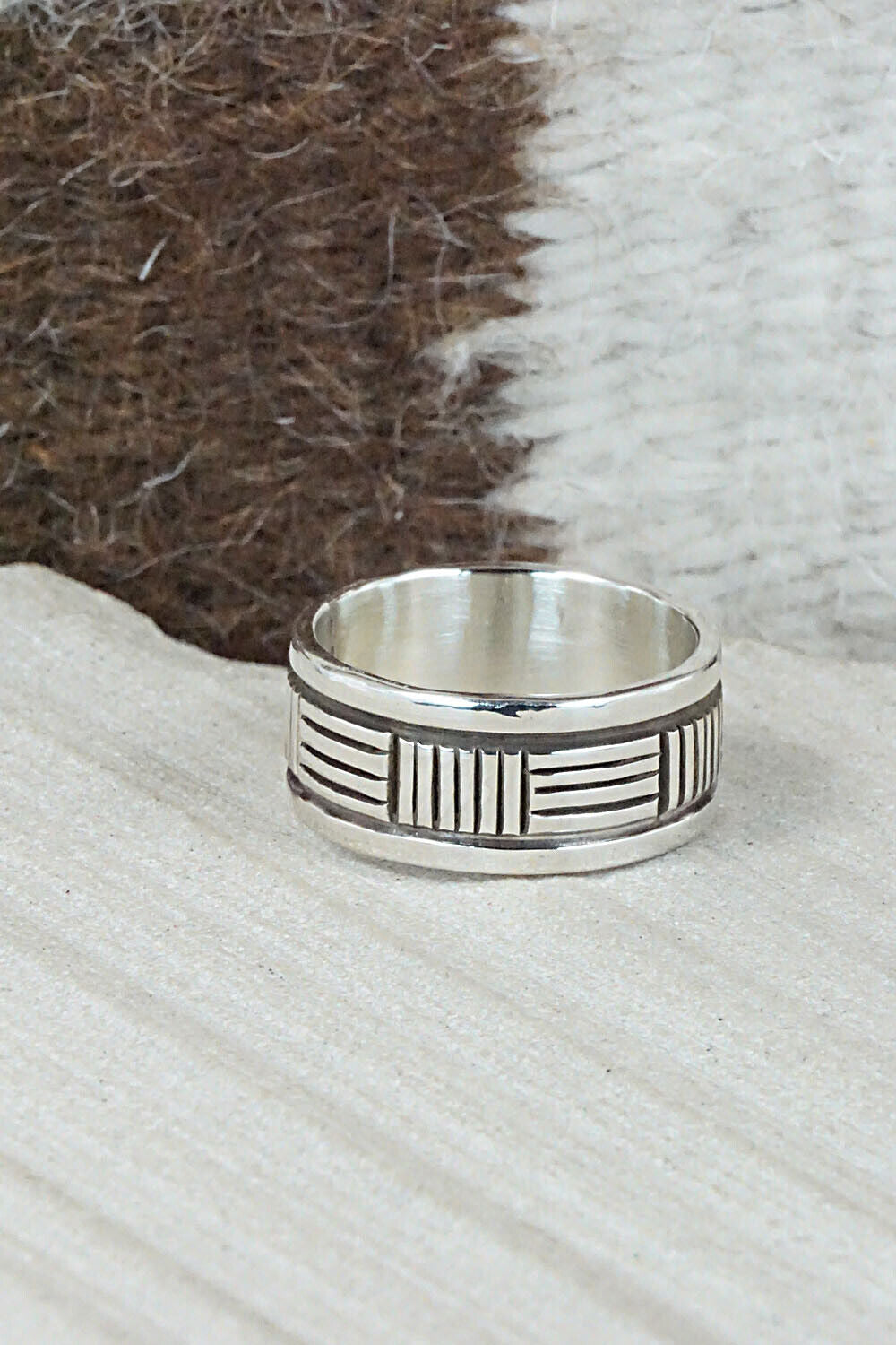 Sterling Silver Ring - Bruce Morgan - Size 9