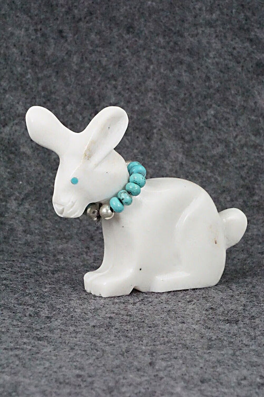 Jack Rabbit Zuni Fetish Carving - Andres Lementino