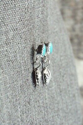Turquoise & Sterling Silver Earrings - Annie Spencer