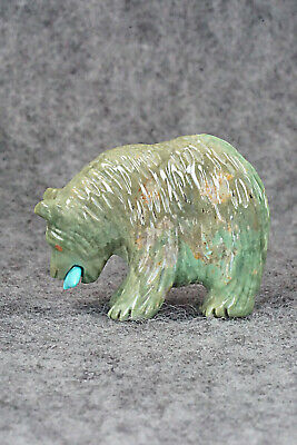 Bear Zuni Fetish Carving - Andres Quandelacy