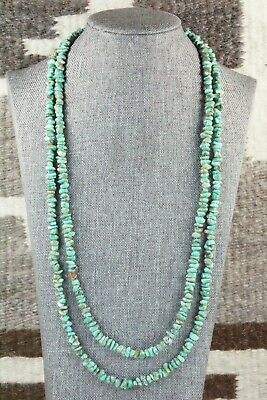 Turquoise & Sterling Silver Necklace - Navajo