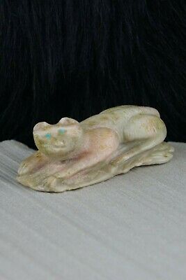 Wolf Zuni Fetish Carving - Calvin Weeka - High Lonesome Trading