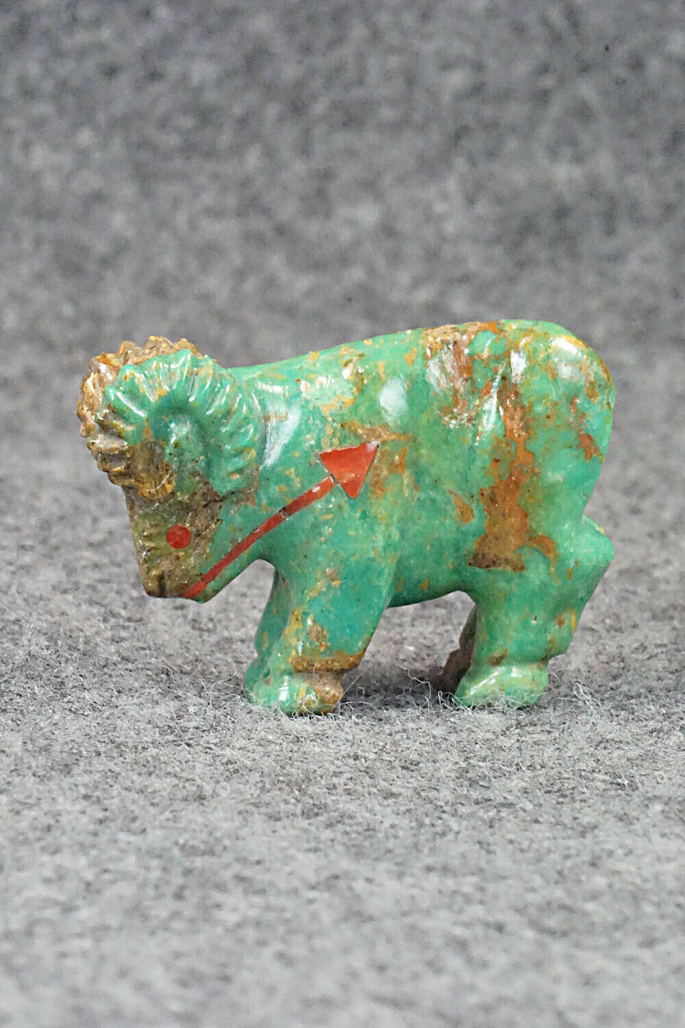 Ram Zuni Fetish Carving - Andres Quandelacy