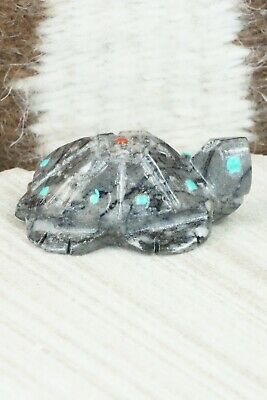 Turtle Zuni Fetish Carving - Carl Etsate