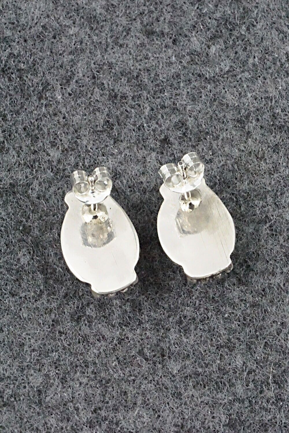 Turquoise & Sterling Silver Earrings - Jan Mariano