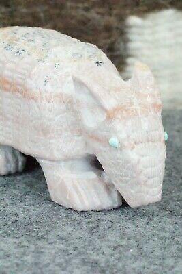 Armadillo Zuni Fetish Carving - Derrick Kaamasee - High Lonesome Trading
