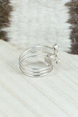 Turquoise & Sterling Silver Ring - Hazel Pabilto - Size 7